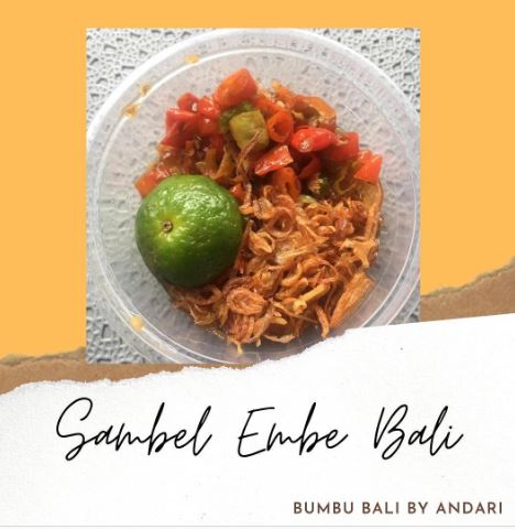 Sambel Embe Bali khas Bumbu Bali by Andari