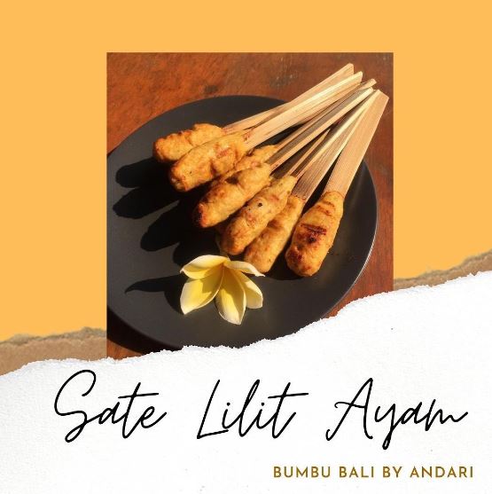 Sate Lilit Ayam khas Bumbu Bali by Andari